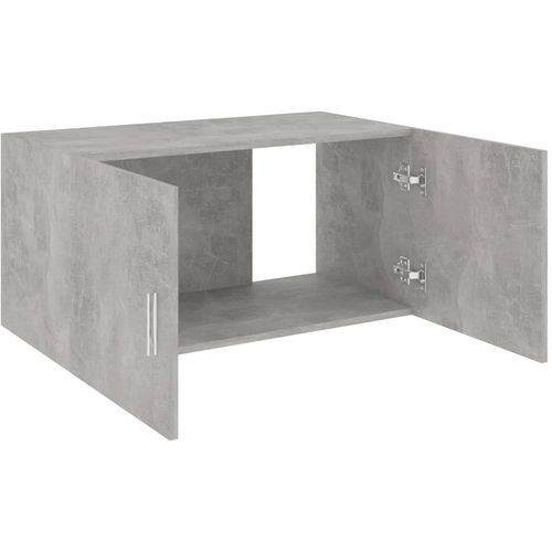 Zidni ormarić siva boja betona 80 x 39 x 40 cm od iverice slika 16