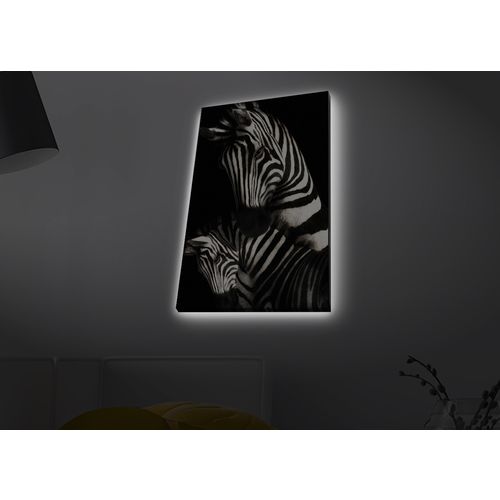 Wallity Slika dekorativna platno sa LED rasvjetom, 4570MDACT-059 slika 1