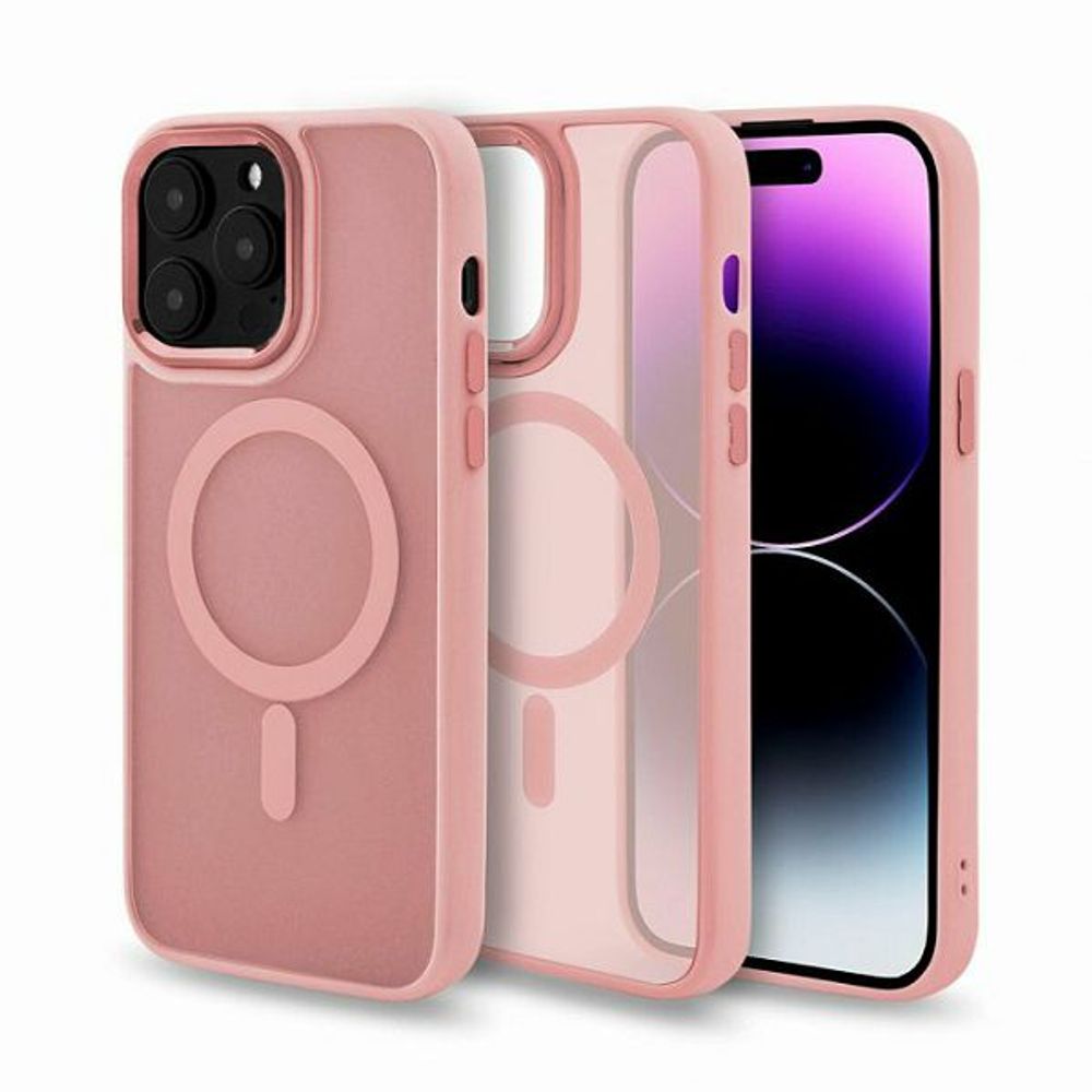 MM TPU IPHONE 15 PRO - MAGSAFE ll pink slika 1