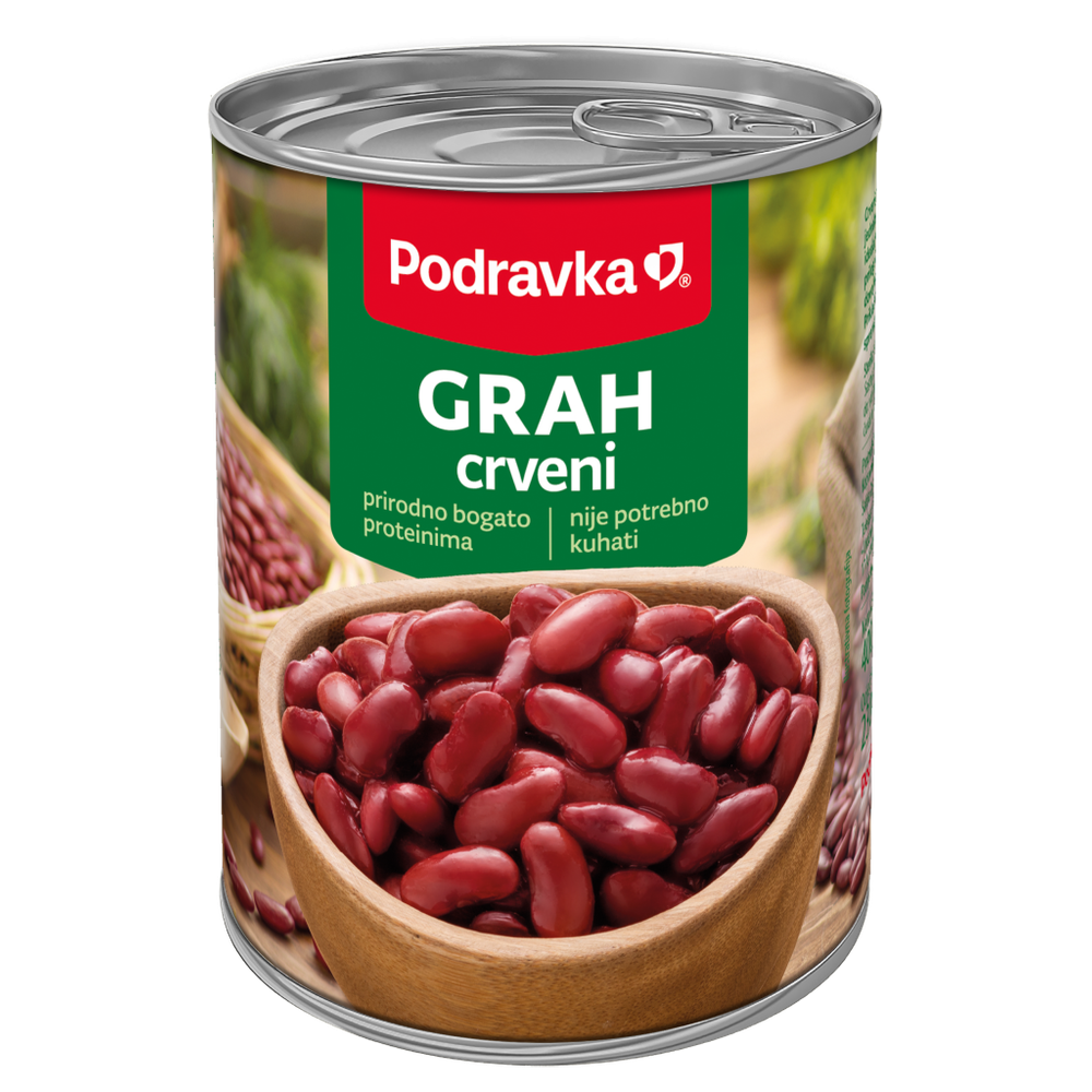 Podravka Grah crveni 2500 g slika 1