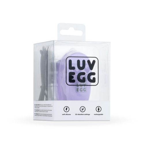 Vibrirajuće jaje LUV EGG XL, ljubičasto slika 12