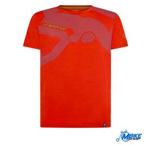 La Sportiva Muška majica Theory M, Saffron/Space Blue
