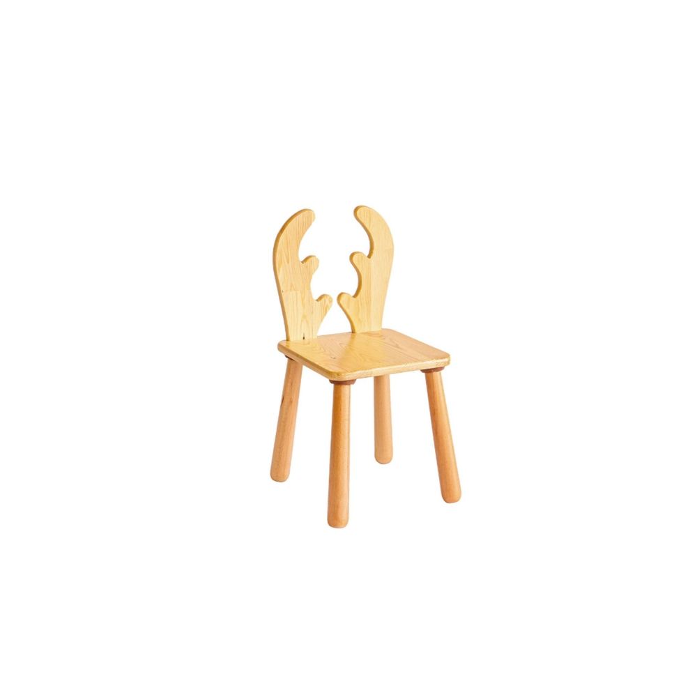 Deer Chair - Drvena stolica za djecu slika 1