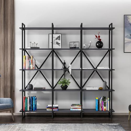 Elston 1800 4 - Black, Anthracite Black
Anthracite Bookshelf slika 1