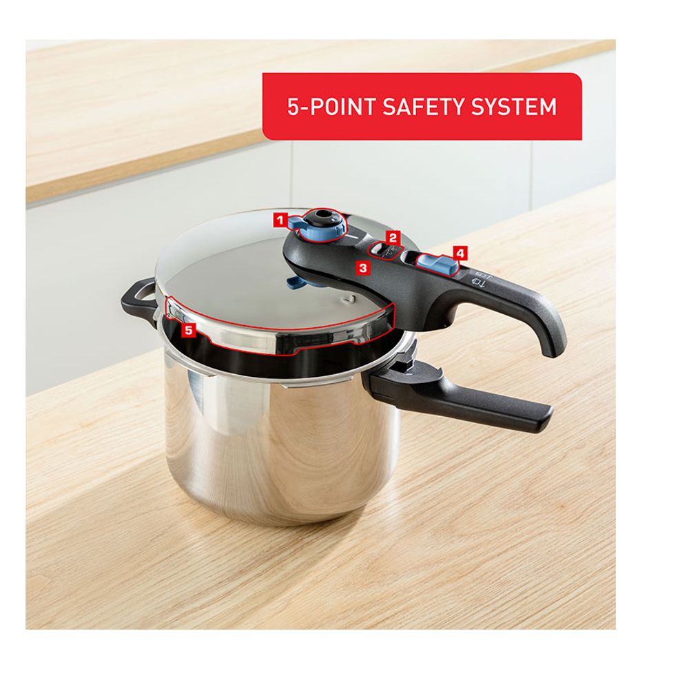 Tefal Pretis lonac Secure Trendy P2580701, Aqua Blue 6l slika 2