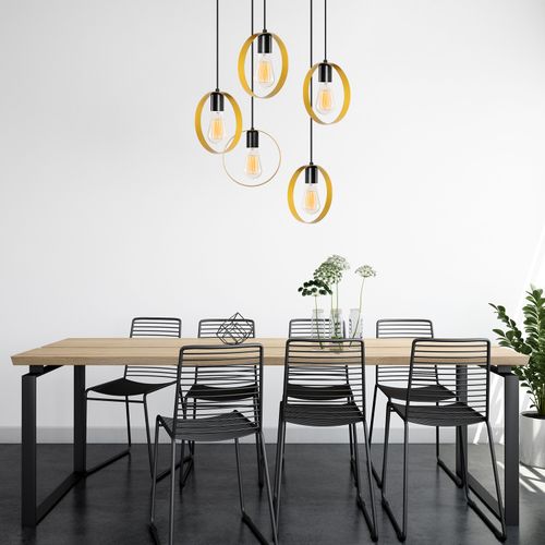 Halka - 4581 Gold
Black Chandelier slika 1