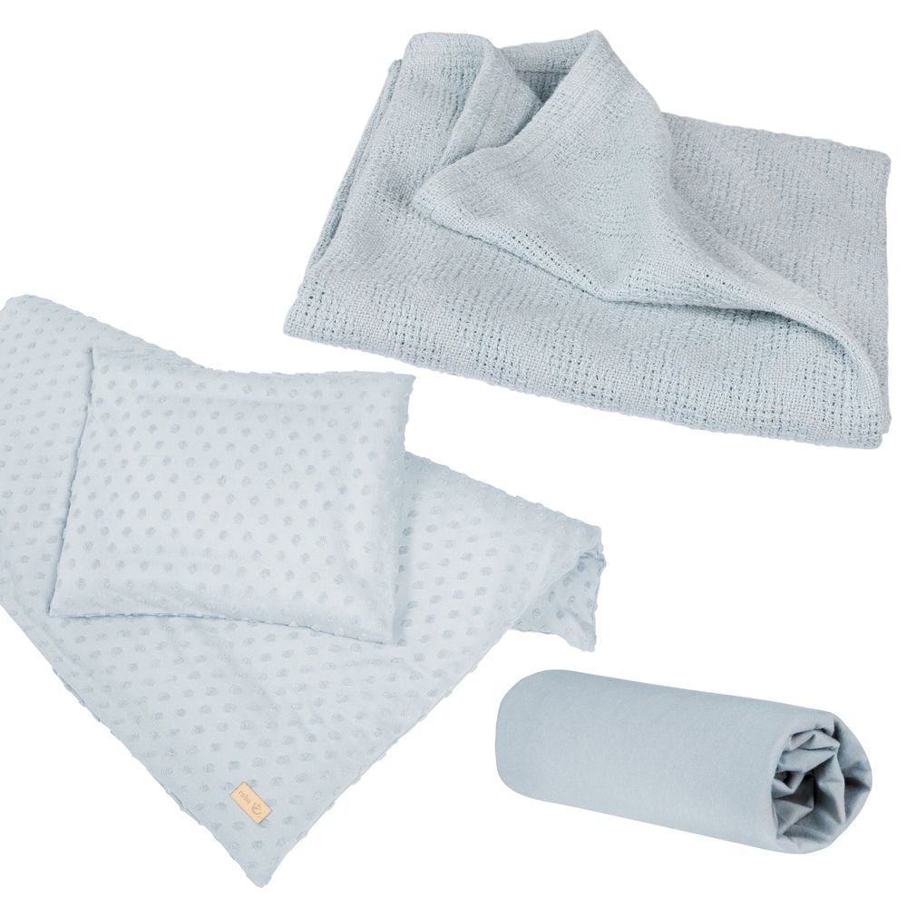 Roba Kids Set posteljine sa dekicom Lil Planet, Plavi slika 1