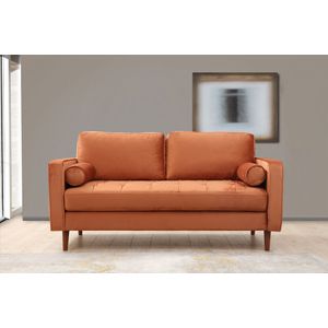 Rome - Narandžasti Dvosjed Sofa