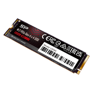 Silicon Power SP01KGBP44UD9005 M.2 NVMe 1TB, 2280, PCIe Gen 4x4, UD90, 3D NAND, Read up to 5,000 MB/s, Write up to 4,800 MB/s (single sided)