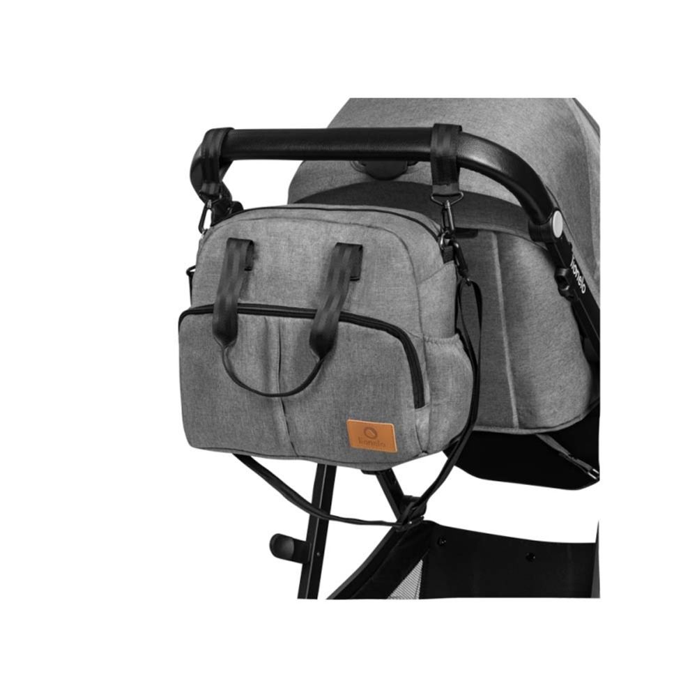 Lionelo Kolica Bianka Set 3U1, Grey Stone slika 8