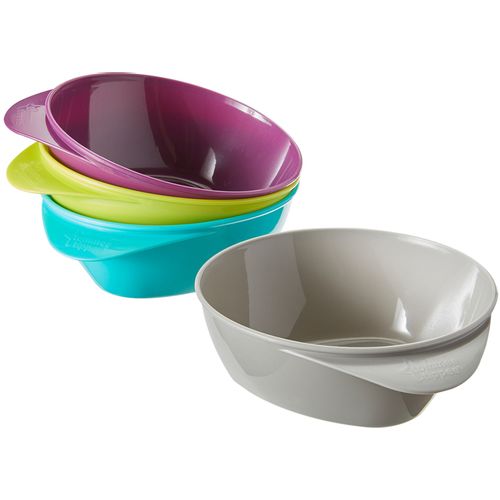 Tommee Tippee Easy Scoop zdjelice za hranjenje / Set od 4 zdjelice slika 3
