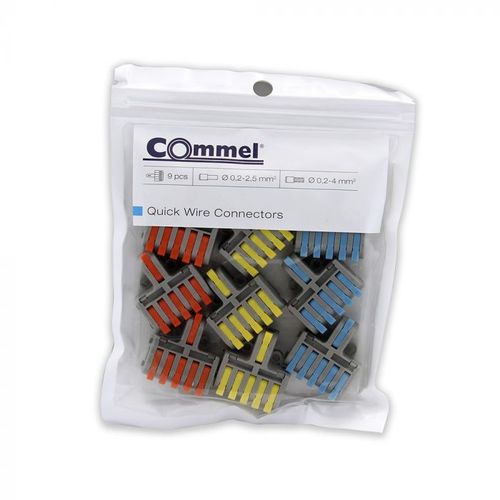 Commel Brza klema 1-5 0,2-2,5(4) mm2, 9 komada slika 3