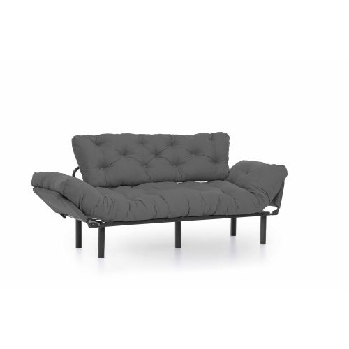 Atelier Del Sofa Nitta Triple - Sivi trosed na razvlačenje slika 5