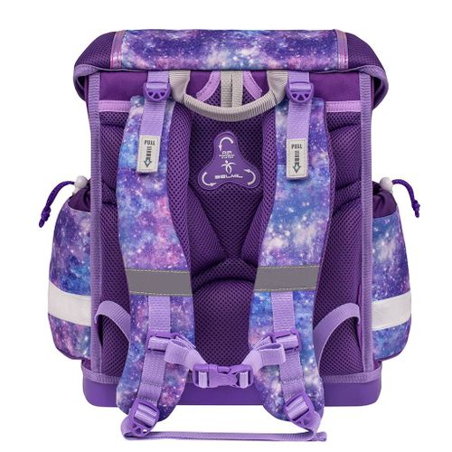 Torba školska Belmil classy with patches violet Universe 403-13/AG/PC-2 slika 4