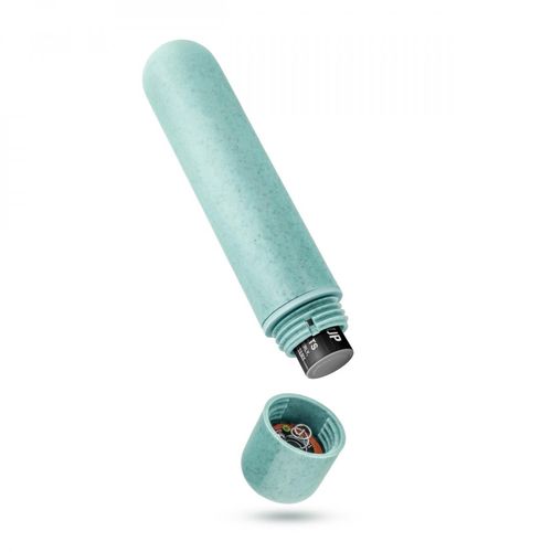 Bullet vibrator Gaia Eco, tirkizan slika 5