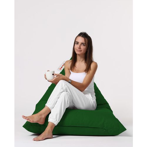 Pyramid Big Bed Pouf - Green Green Garden Bean Bag slika 6