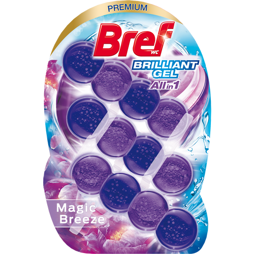 Bref Brilliant Gel Magic Breeze 3x42g slika 1