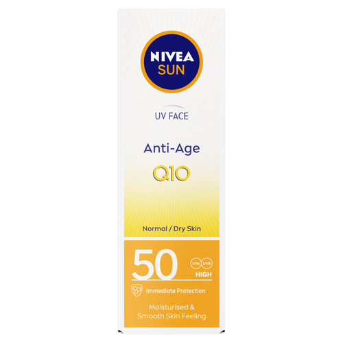 NIVEA SUN Q10 Anti-age & Anti-pigments krema za zaštitu lica SPF50, 50ml  slika 1