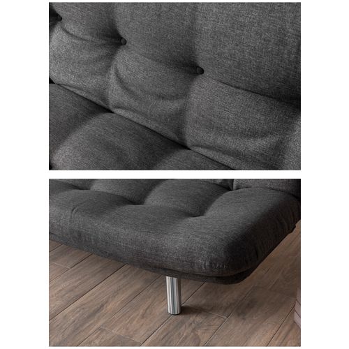 Atelier Del Sofa Trosjed, Misa Small Sofabed - Dark Grey slika 4