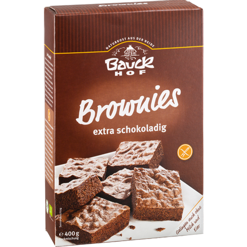 BAUCKHOF Pripravak za brownies bez glutena BIO  400g slika 1