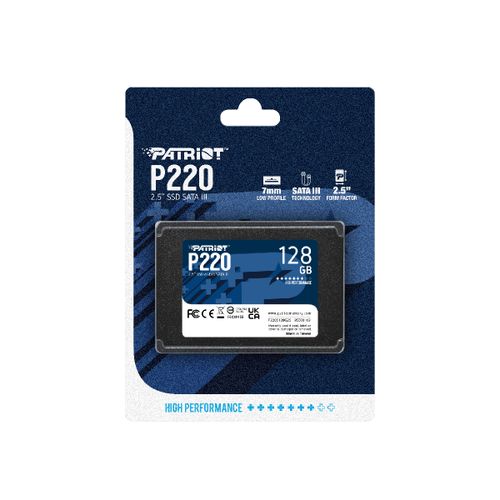 SSD Disk Patriot P220 128GB SATA 3 2.5" slika 5