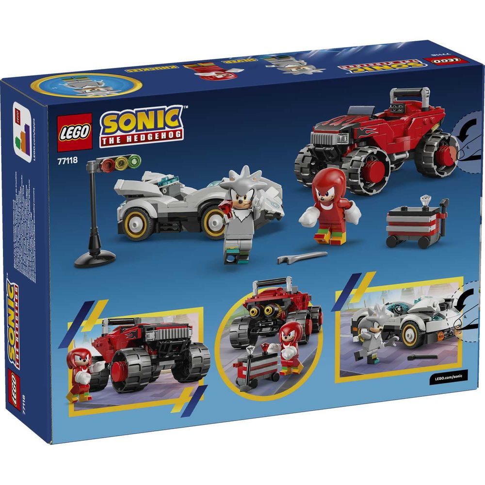 LEGO 77118 Silver's Car vs. Knuckles' Monster Truck slika 10