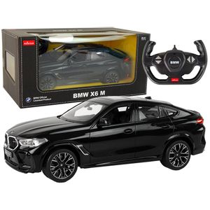 Licencirani auto na daljinsko upravljanje Bmw X6 M 1:14 Rastar - crni