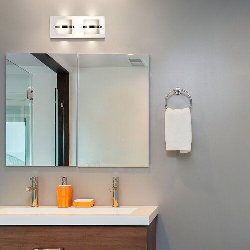 Rabalux Tony zidna lampa za kupatiloLED 2x5W, hrom,IP44 Kupatilska rasveta slika 6