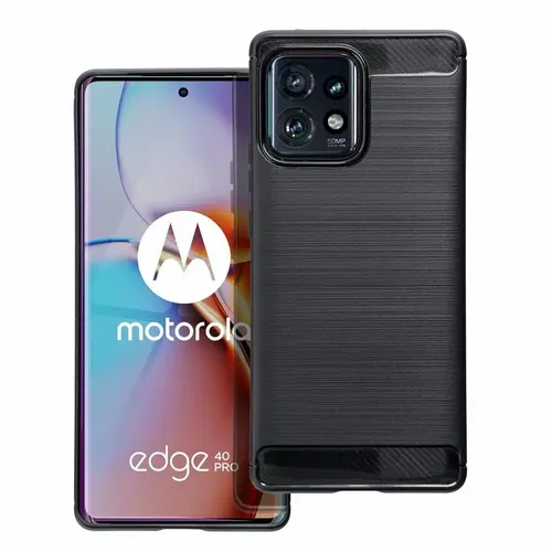 CARBON maska ​​za MOTOROLA EDGE 40 PRO crna slika 2