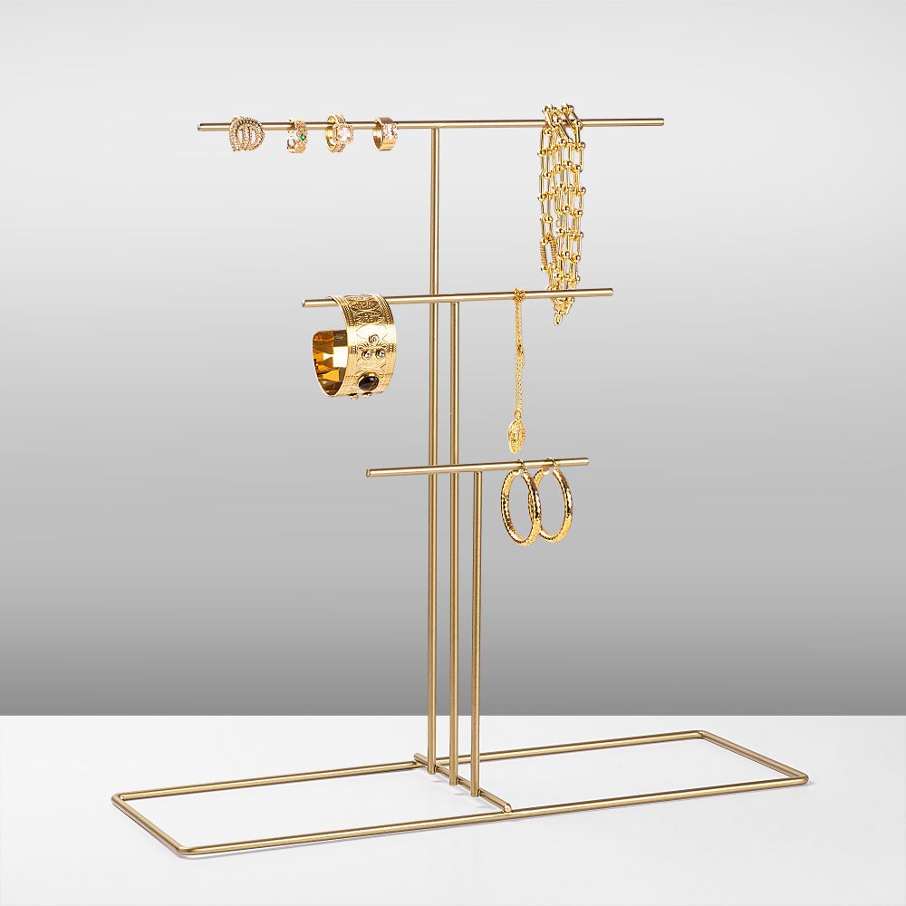 Jewellery stand organizer TK-006, colour: gold slika 5