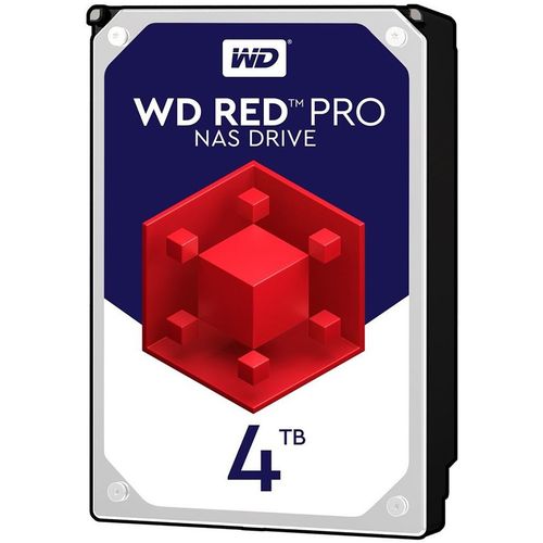 HDD Desktop WD Red Pro (3.5'', 4TB, 256MB, 7200 RPM, SATA 6 Gb/s) slika 1