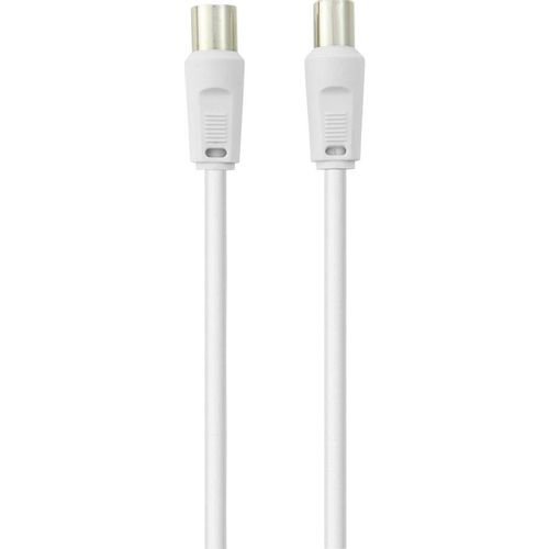 Belkin antene, SAT priključni kabel [1x 75 Ω antenski muški konektor - 1x 75 Ω antenski ženski konektor] 2.00 m 76 dB  bijela slika 3