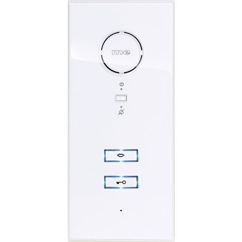 m-e modern-electronics  ADV-F10 EX  Vistadoor, Vistus  portafon za vrata  bežični  unutarnja jedinica    bijela slika 2