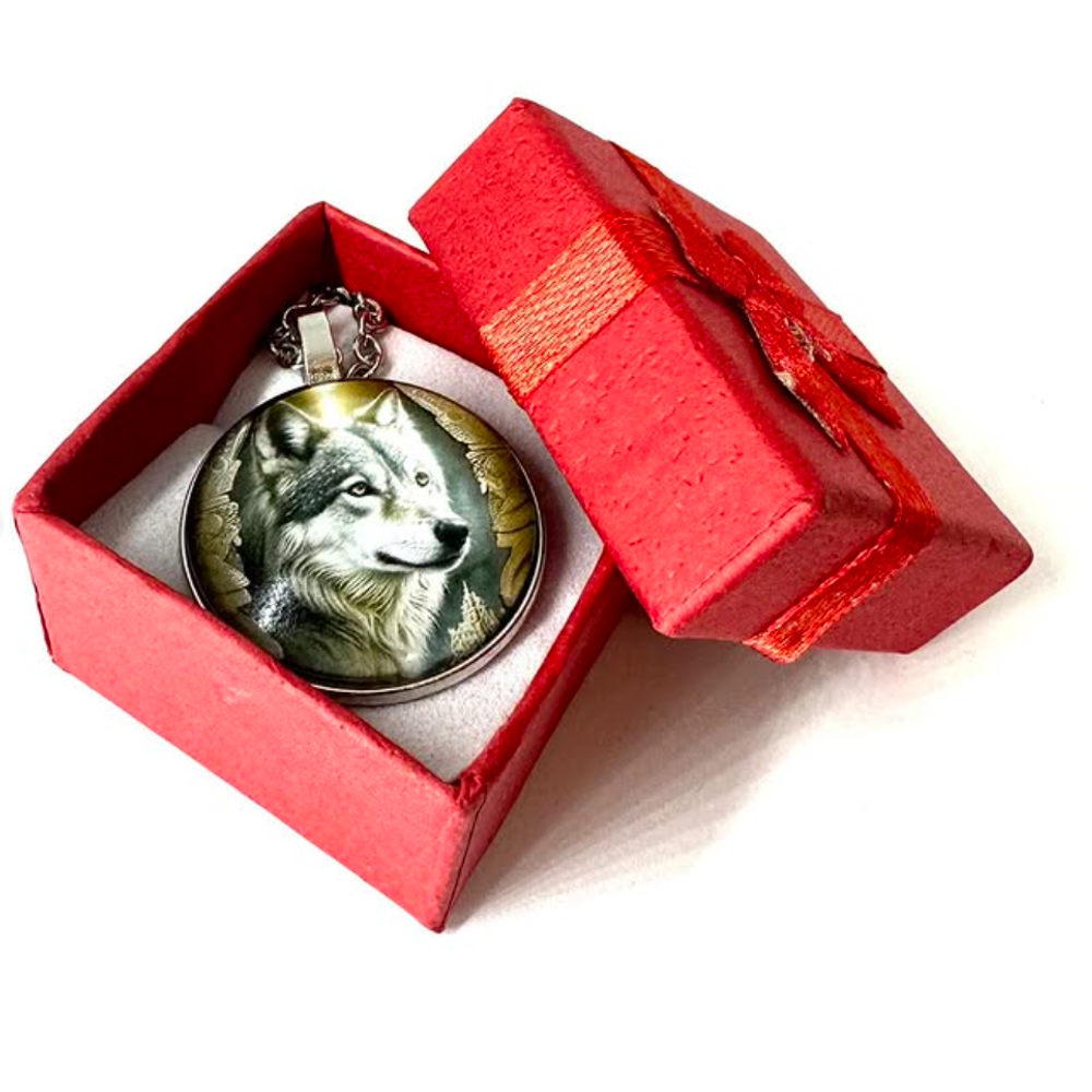 Ogrlica Wolf Medallion slika 3