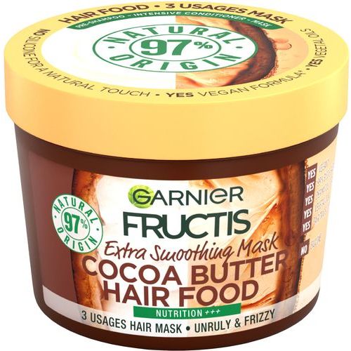 Garnier Fructis Hair Food Cocoa Butter Maska za kosu 390ml slika 1