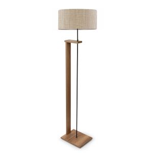 AYD-2822 Bež Drvena Lampa za Pod