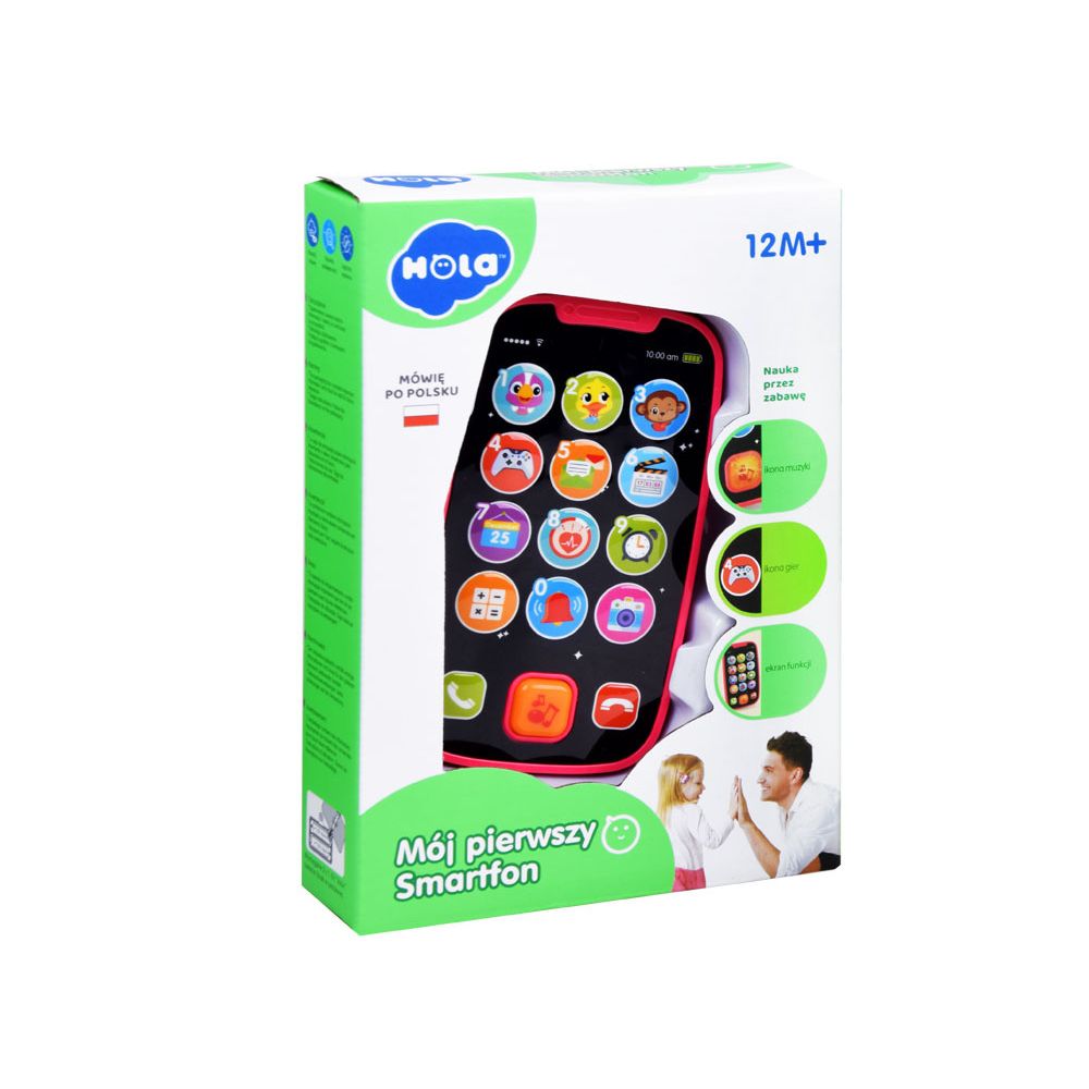 Interaktivni baby smartphone roza slika 5