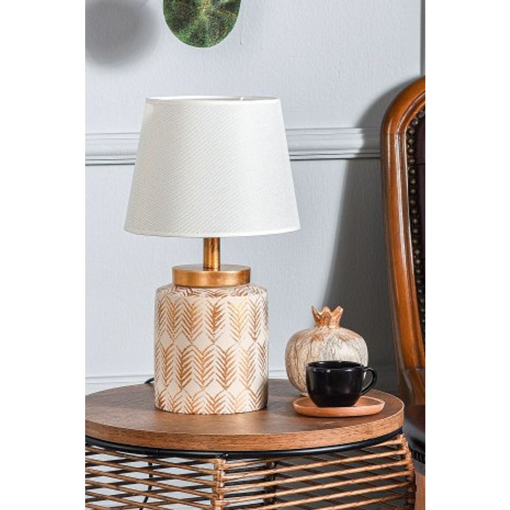 YL023 CreamGold Stolna Lampa slika 1