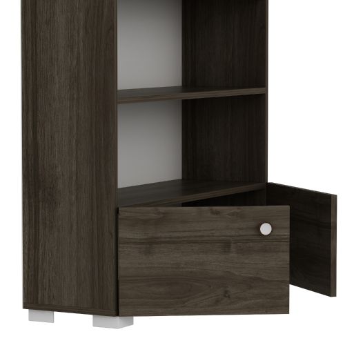 Woody Fashion Polica za knjige, Penguen - Walnut slika 5