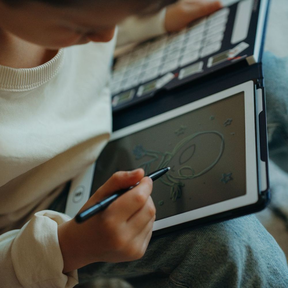 Kidywolf LCD tabla za crtanje sa 30 ilustracija Kidydraw Mini, Galaxie slika 8