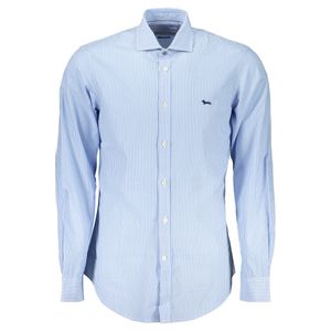 HARMONT &amp; BLAINE MEN'S BLUE LONG SLEEVE SHIRT