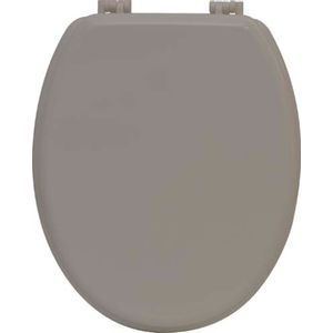 TENDANCE WC DASKA MDF SA PLASTIČNIM OKOVIMA 37,5X46CM MDF SIVO SMEĐA 4101165