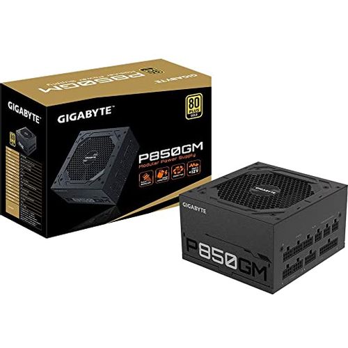 Gigabyte PSU 850W Gold Modular80+ GOLD; Fully Modular8xSATA,4xPCIe 6+2 Pin, 1xFloppy; slika 1