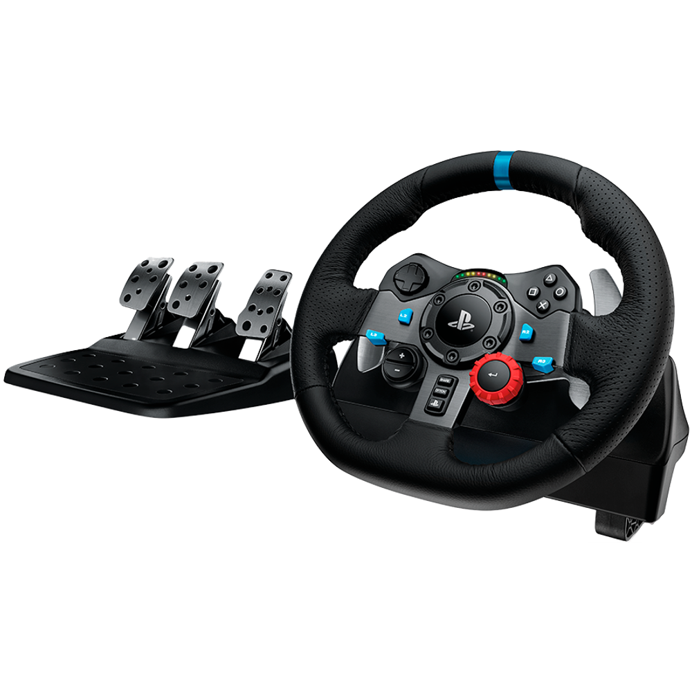 LOGITECH G29 Driving Force Racing Wheel - PC/PS - BLACK - USB slika 1