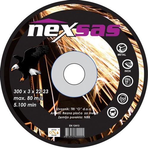 NEXSAS rezna ploča za metal 230X3X2 slika 1