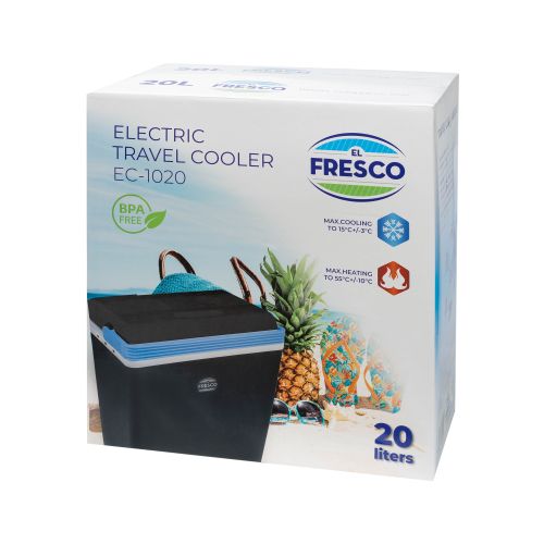 El Fresco 12/220V EC-1020 Električni frižider, 20 L slika 5