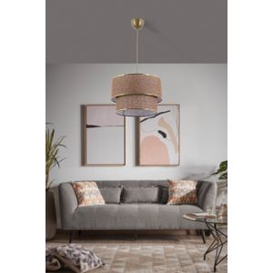 Coral - Beige Beige Chandelier