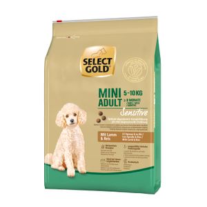 Select Gold Sensitive Mini Adult jagnjetina i pirinač 1 kg