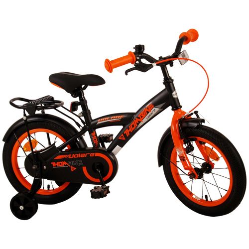 Volare dječji bicikl Thombike 14" crno-narančasti slika 3