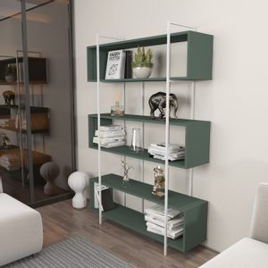 Hanah Home Bruti - Green, White Green
White Bookshelf